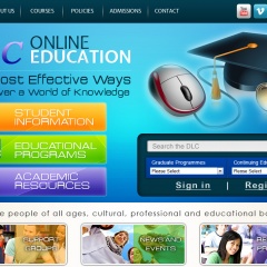 DLC Online Education - Website Design and Development